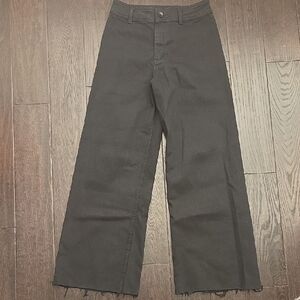 Native Black Wide-Leg Jeans